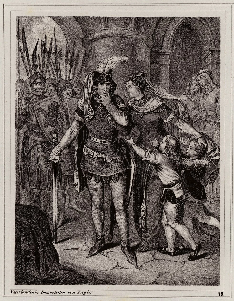Peter Johann Nepomuk Geiger - Giovanni il Cieco, Re di Boemia 1